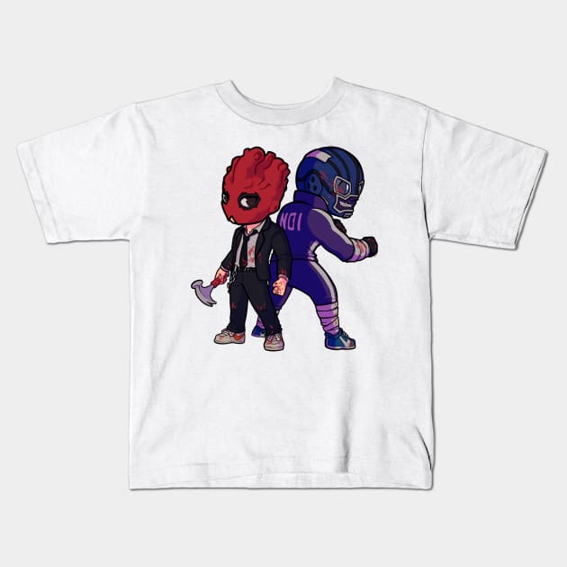 Noi and Shin Dorohedoro v2 Kids T-Shirt by Susto